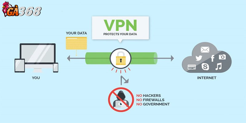 Sử dụng VPN để truy cập link vào Ga368 trong một số trường hợp